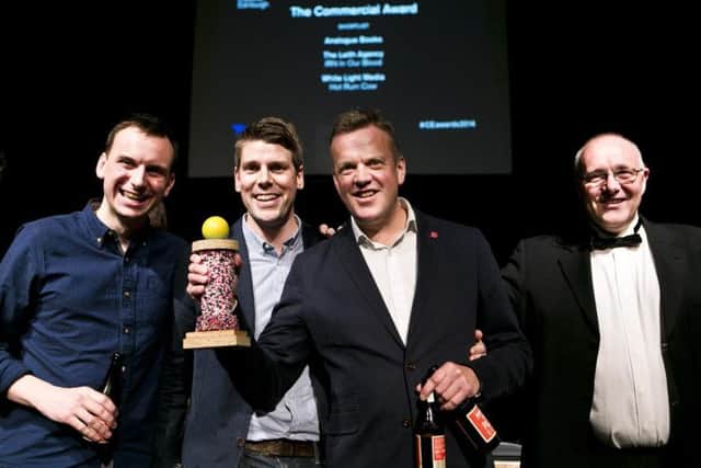 Winners at the 2014 Creative Edinburgh Awards Picture: Creative Edinburgh