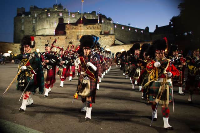 Edinburgh UK Aug 06 2015; The Royal Edinburgh Military Tattoo take place at Edinburgh Castle. credit steven scott taylor / J P License