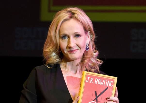 JK Rowling will release her third Robert Galbraith novel next month. Picture: PA