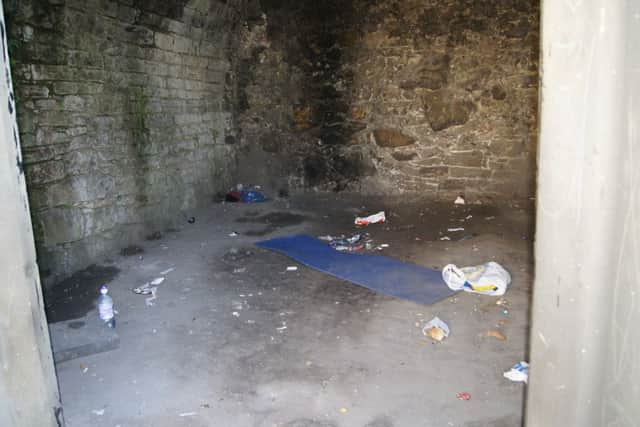 Derek spent some time sleeping in this Edinburgh crypt