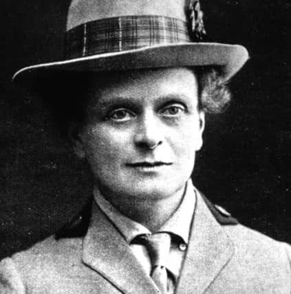Scottish suffragette and doctor Elsie Inglis, ran a field hospital at Royaumont Abbey in France during the First World War.