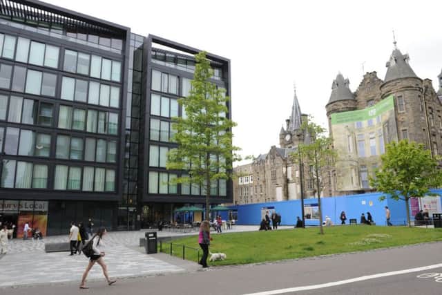 Quartermile development on the site of the old Edinburgh Royal Infirmary. Picture: Ian Rutherford
