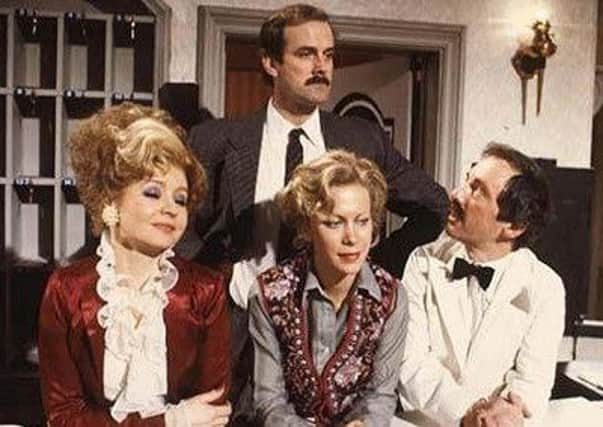 On this day in 1975, the first episode of Fawlty Towers was broadcast on the BBC. It only ran for 12 episodes. Picture: Contributed