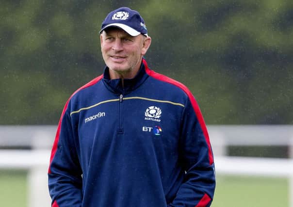 Scotland Head Coach Vern Cotter prepapres his side ahead of the Rugby World Cup. Picture: SNS Group