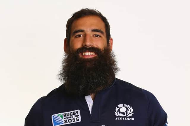 Josh Strauss, who becomes eligible to play for Scotland today. Picture: Getty Images