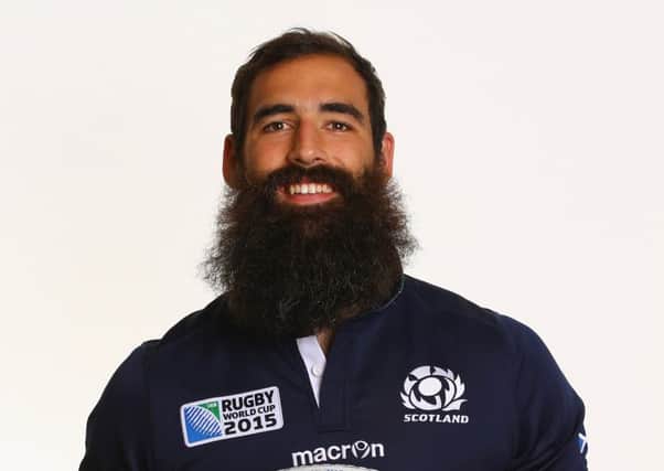 Josh Strauss, who becomes eligible to play for Scotland today. Picture: Getty Images