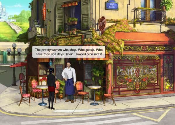 The backdrops pop with detail and colour in Broken Sword 5. Picture: Contributed