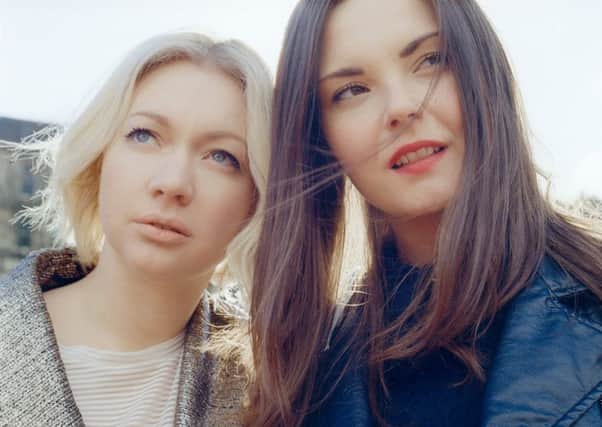 Honeyblood opened for the Foo Fighters at Murrayfield. Picture: Contributed