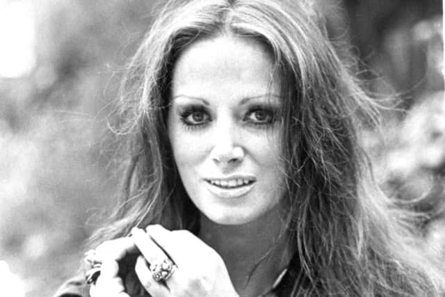 Jackie Collins, pictured in 1974. Picture: PA