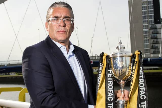 Ayr Utd manager Ian McCall. Picture: SNS