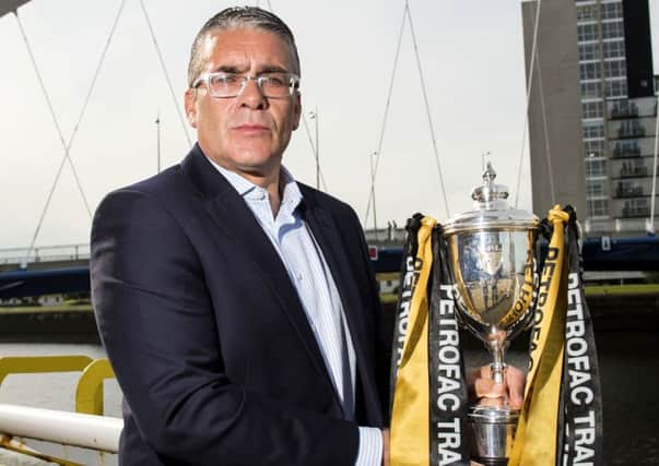 Ayr Utd manager Ian McCall. Picture: SNS