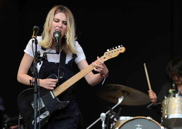 Wolf Alice on stage at T in the Park 2015. Picture: Lisa Ferguson