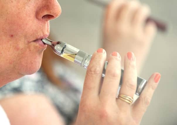E-cigarettes have proliferated into daily life. Picture: Lisa Ferguson