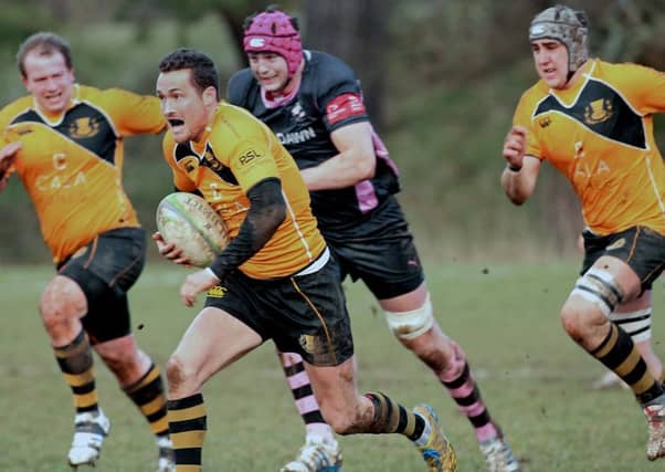 Currie stand off James Semplee.