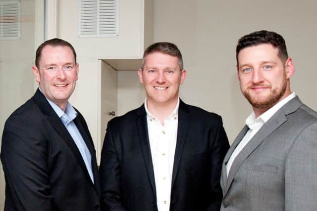 Edgar Stewart directors Bruce Hydes, Craig Jackson and Alan Wallace. Picture: Contributed