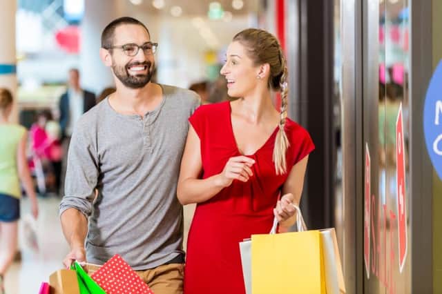 Scots spend on average 38% more when shopping with their partners. Picture: Kzenon/Bigstock.com
