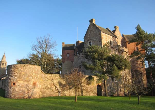 The stunning Dairsie Castle