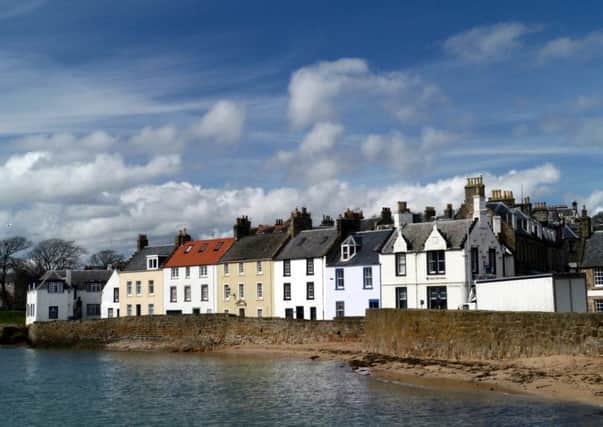 The seaside town of Anstruther has benefited from an increase in visitors this summer