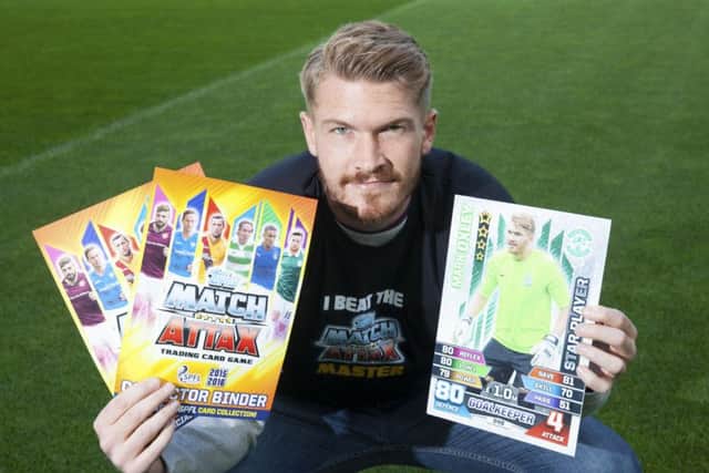 Mark Oxley hopes a cup win over Aberdeen may be on the cards after Hibs' sixth clean sheet in nine games. Picture: SNS