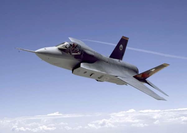 A Lockheed Martin F-35 Joint Strike Fighter. Picture: PA