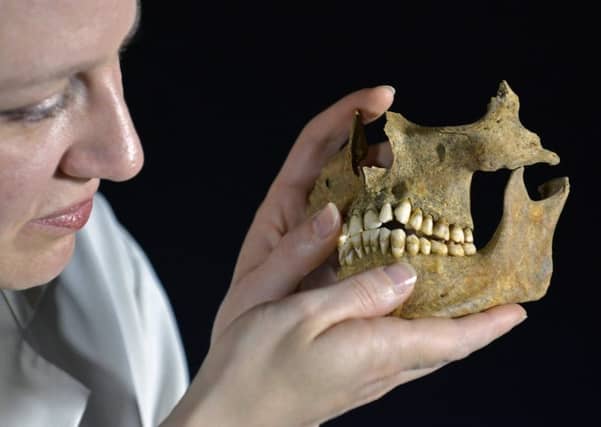 The skeletons unearthed in Durham are 17th century Scottish soldiers. Picture: Contributed