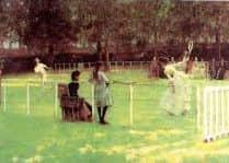 The Tennis Party by George Lavery. Picture: Glasgow Museums
