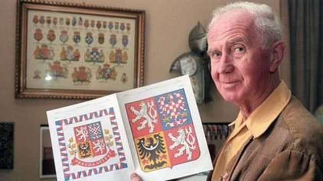 Heraldist who designed the insignia of the Czech Republic. Picture: Contributed