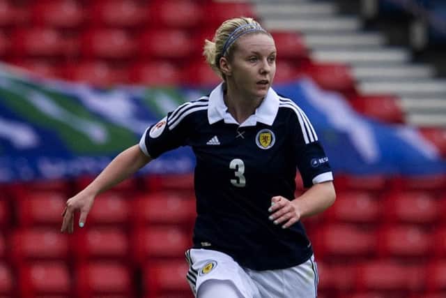 Aberdeen Ladies and Scotland star Rachael Small is Boyle's girlfriend. Picture: SNS