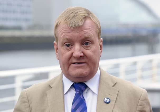 The eight minute film showed clips from Charles Kennedy's various media appearances. Picture: John Devlin