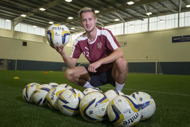 Hearts winger Billy King is looking forward to facing his old boss Gary Locke and former Tynecastle team-mates at Rugby Park. Picture: SNS