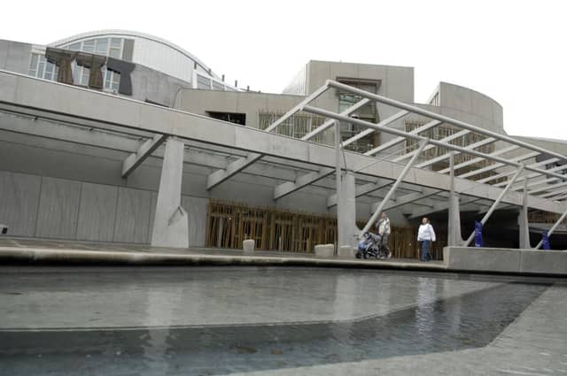 Scottish Parliament. Picture: TSPL