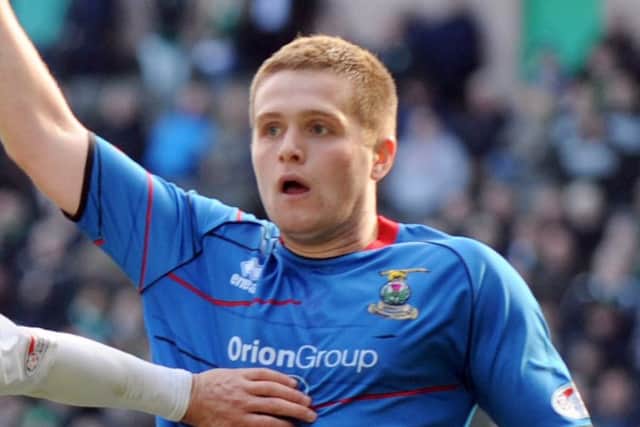 Danny Devine: Sealed Inverness win with first goal of the season. Picture: Jane Barlow
