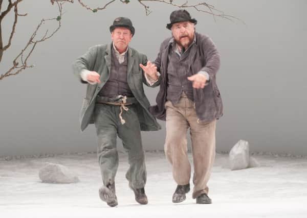 Bill Paterson and Brian Cox in Waiting for Godot. Picture: Alan McCredie