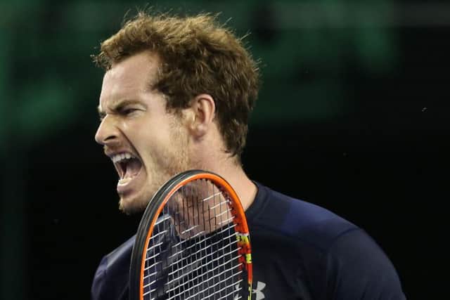 Andy Murray is confident about the clay surface. Picture: Getty