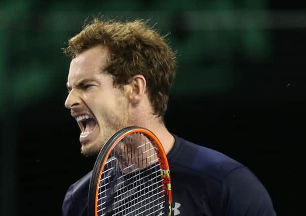 Andy Murray is confident about the clay surface. Picture: Getty