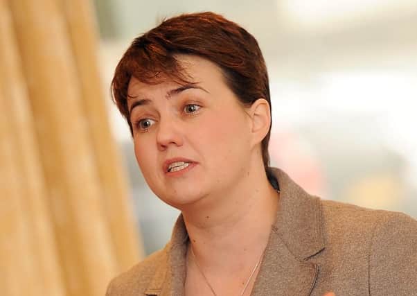 Ruth Davidson said that the Scottish Tories were the only party 'standing up for the union'. Picture: Neil Doig