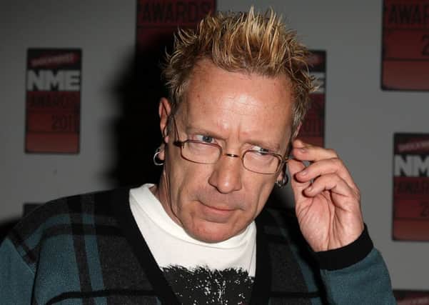 Former Sex Pistols frontman John Lydon. Picture: PA