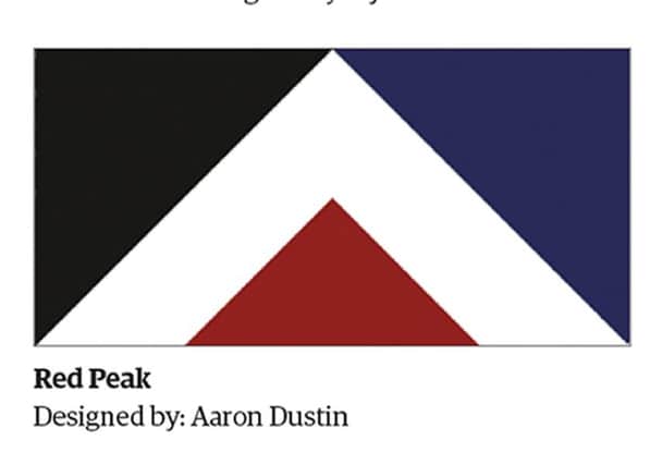 The "Red Peak" design. Picture: AP