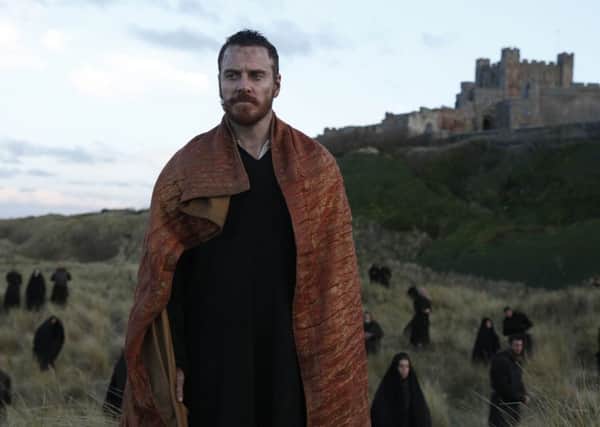 Still of Michael Fassbender from the upcoming film 'Macbeth'. Picture: Jonathan Olley