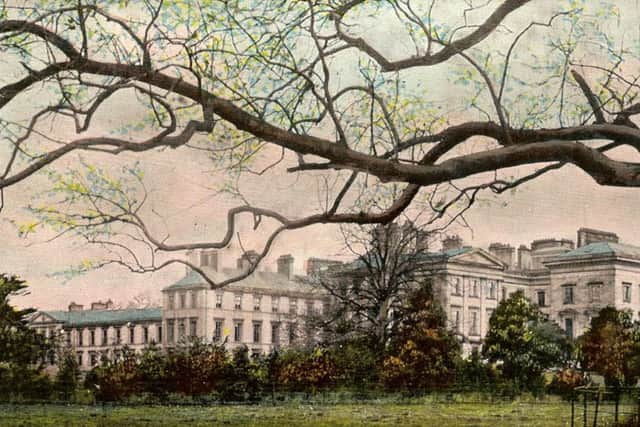 A late 19th century postcard of Hamilton Palace