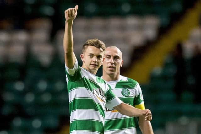 Aidan Nesbitt was handed his debut as a substitute in midweek after impressing Ronny Deila. Picture: SNS