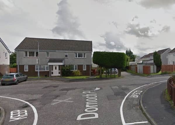 Dornoch Place where the incident happened. Picture: Google