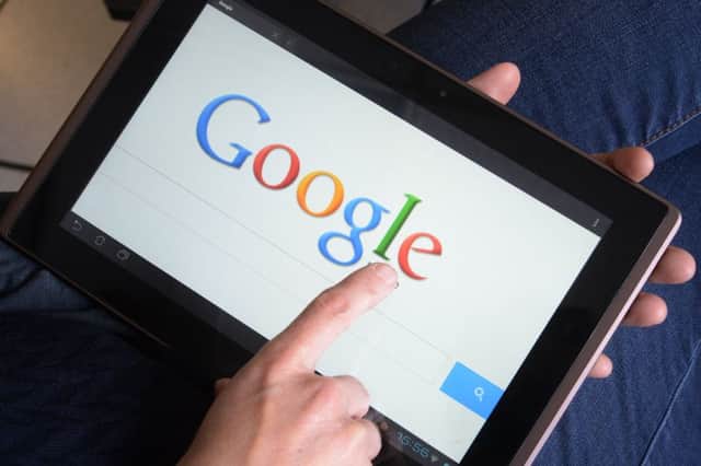 Google has taken down search results relating to French citizens. Picture: AFP