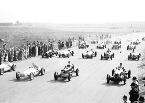 On this day in 1948, the first British racing Grand Prix at Silverstone took place. Picture: Getty Images