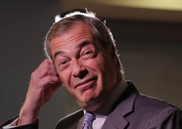 Nigel Farage. Picture Getty