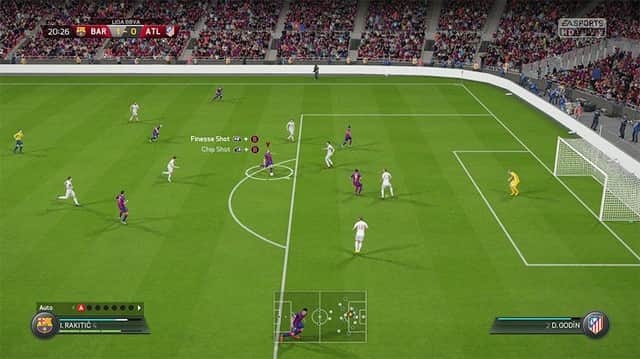 FIFA 16 slows down the pace, with midfield tussles now all important. Picture: Contributed