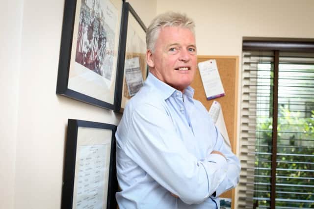 Gordon McQueen at his home in North Yorkshire. Picture: Ross Parry/SWNS Group