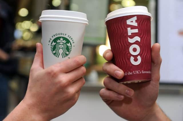 Costa is going to pay its baristas a minimum of 7:40 an hour from next month. Picture: Dan Phillips