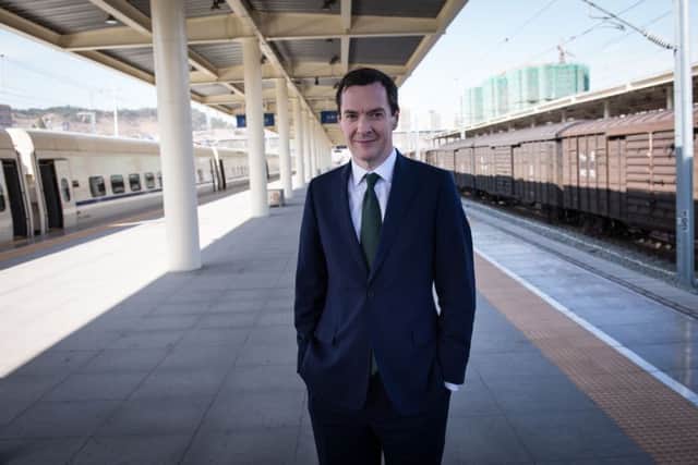 George Osborne in China. Picture: PA