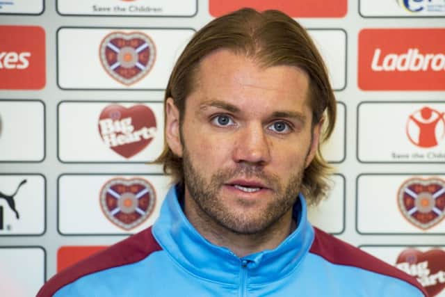Hearts Head Coach Robbie Neilson. Picture: SNS